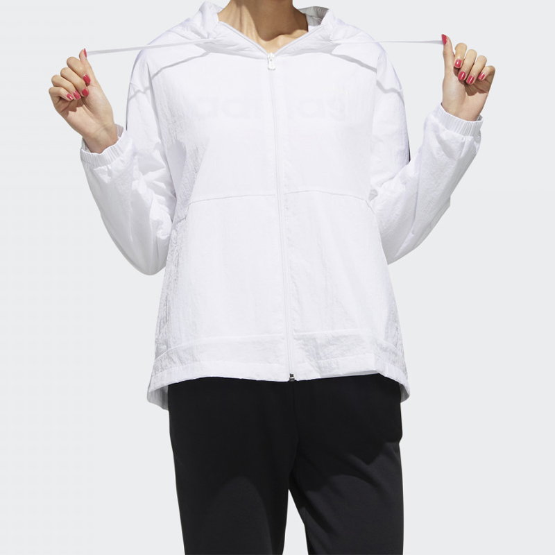 Женская куртка adidas neo (белая) — фото 3