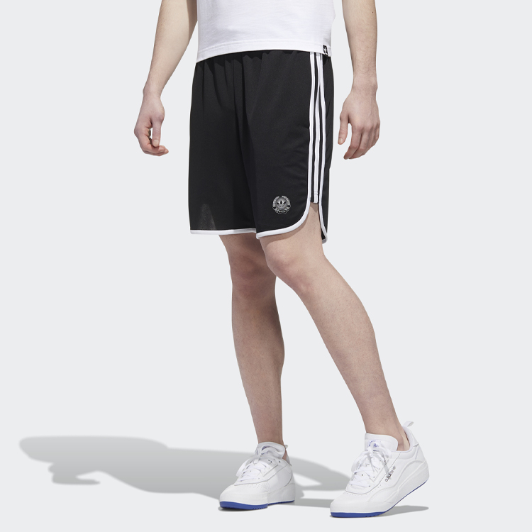 Мужские шорты adidas originals삼 MIC Ru Short (черный) — фото 4