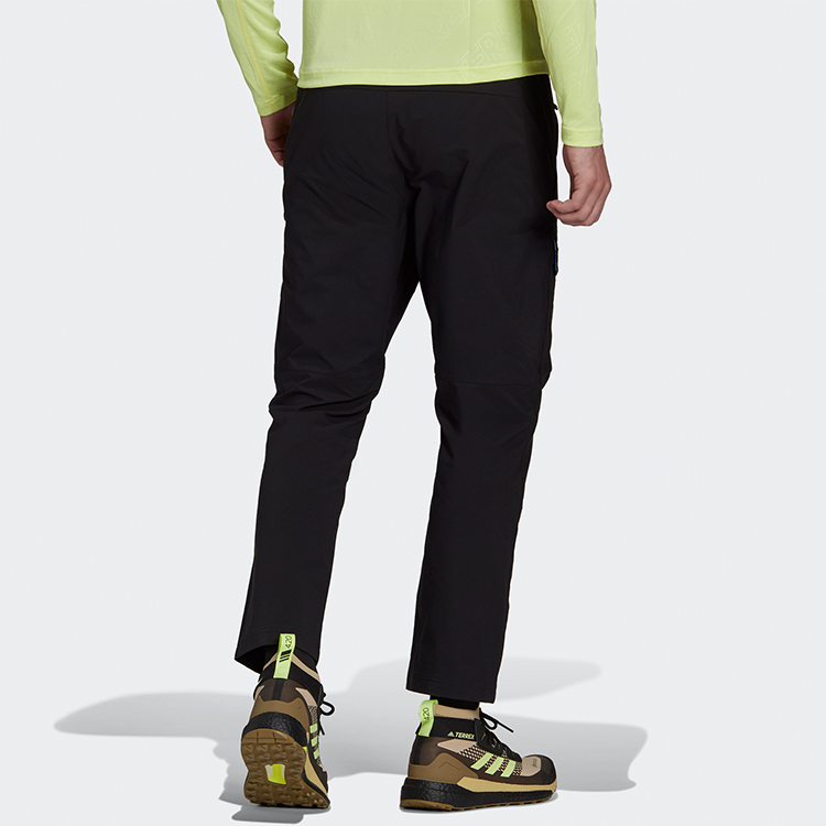 Мужские штаны adidas Zipper (черные) — фото 3