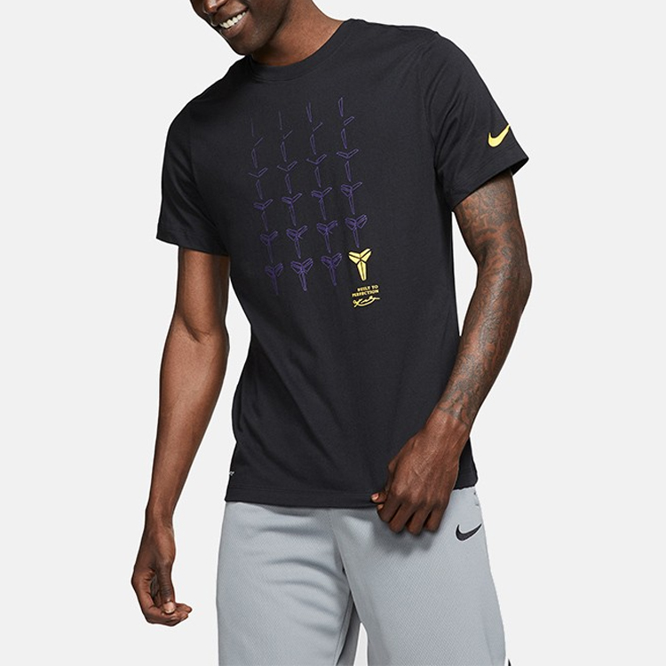 Мужская футболка Nike Graphic Print (черная) — фото 3