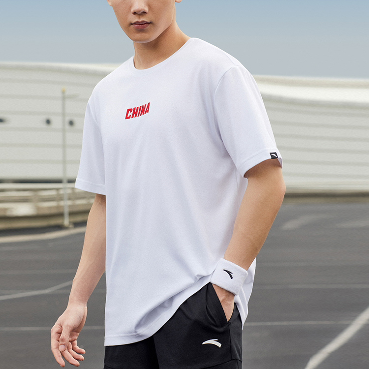 Мужская футболка Anta T-shirt (белая) — фото 4