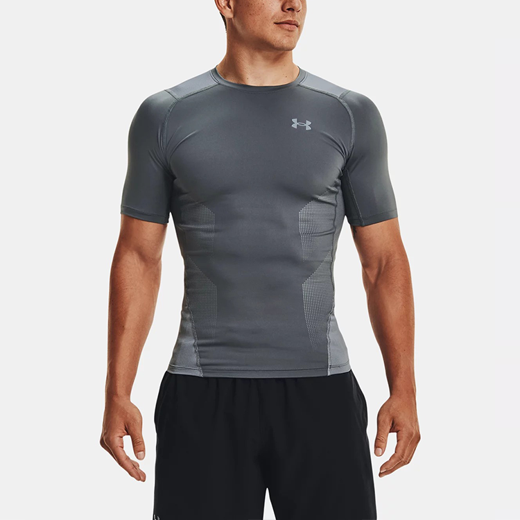 Under Armour HeatGear Fitness Clothing Men’s Gray Moderate