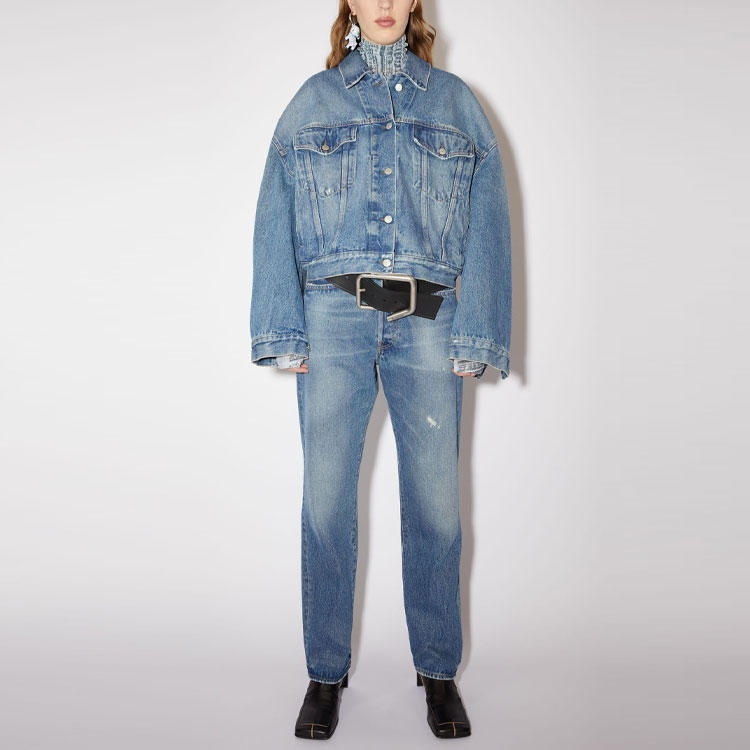 Куртка Acne Studios (синяя) — фото 2