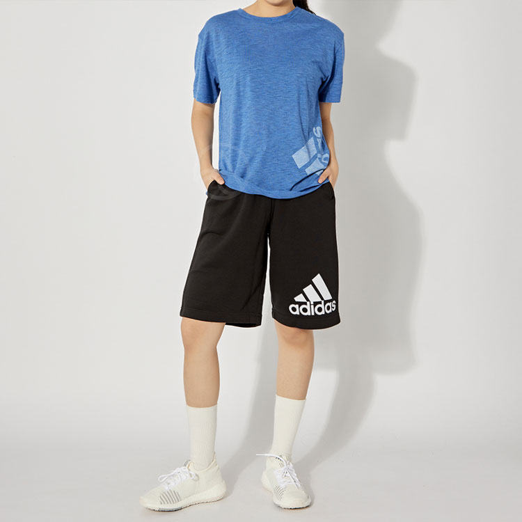 Мужские шорты adidas Logo (черный) — фото 4