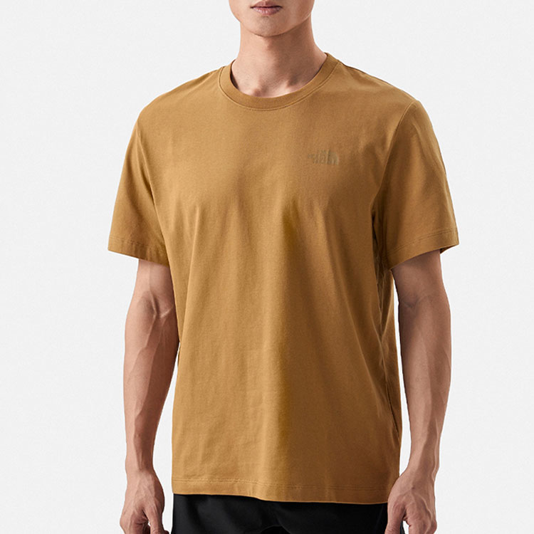 THE NORTH FACE Quick Dry T Shirts Men’s Brown