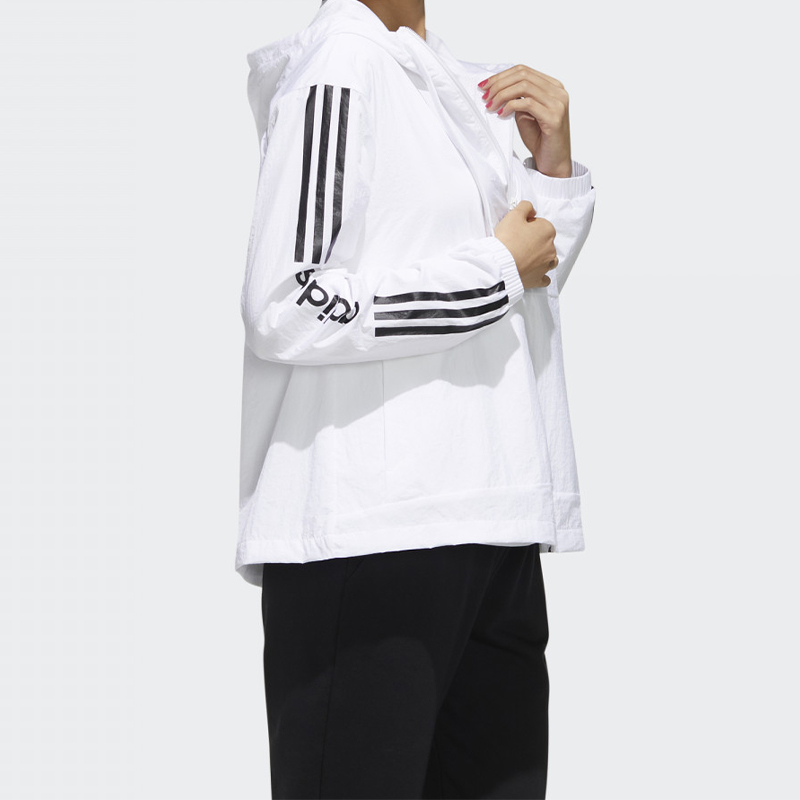 Женская куртка adidas neo (белая) — фото 5