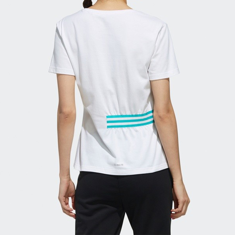 Женская футболка adidas Logo T-Shirt (белая) — фото 2