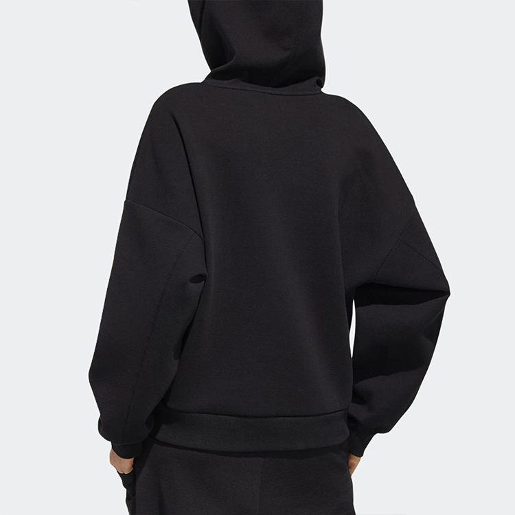 Женское худи adidas UR Hood Sweat (черное) — фото 4