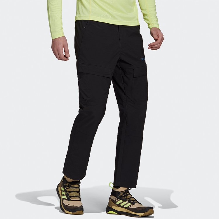 Мужские штаны adidas Zipper (черные) — фото 4