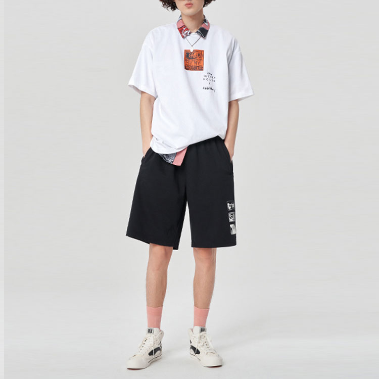 Li Ning x Disney Sports Shorts Men’s Black