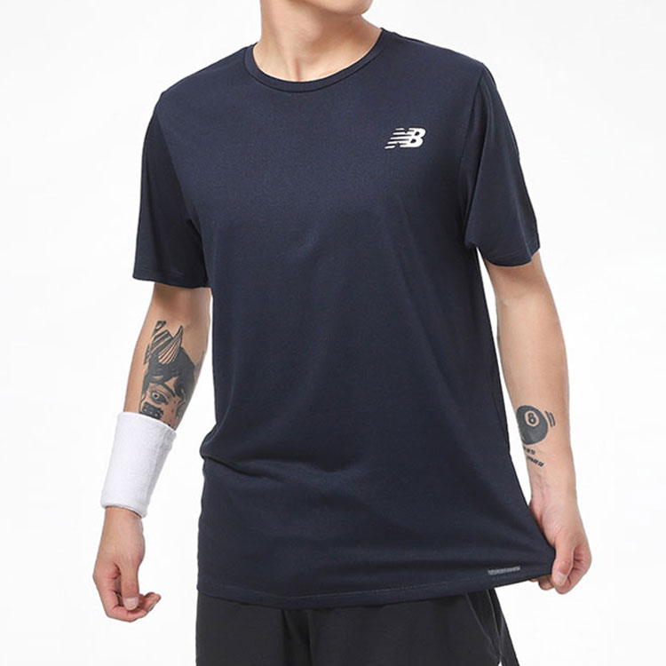 New Balance Running T Shirt Men’s Dark Blue