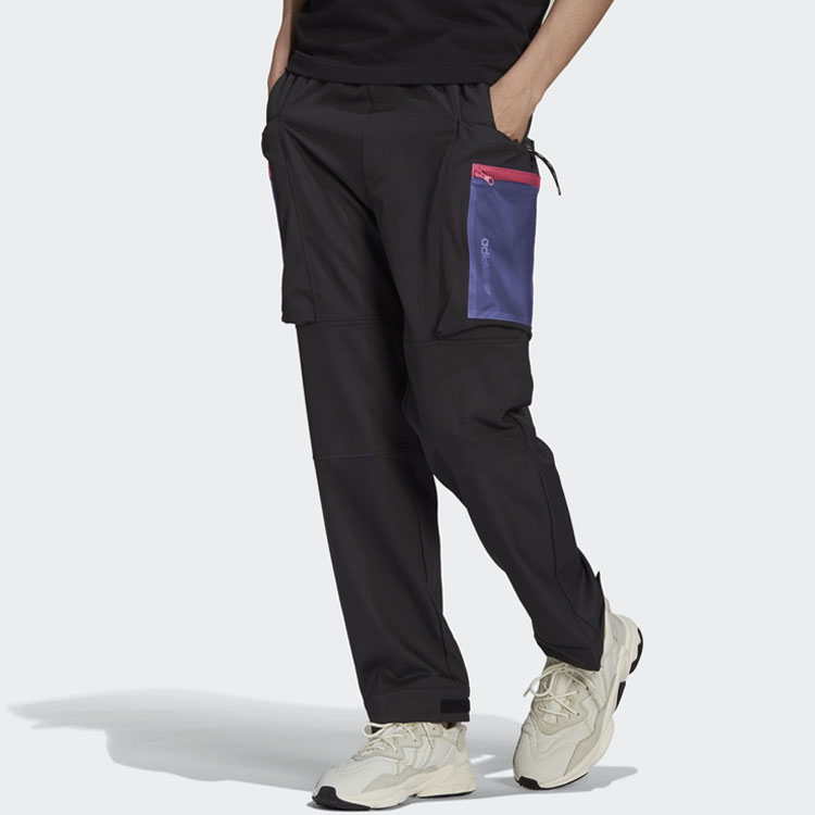 Мужские штаны adidas originals G Outd Cargo P (черные) — фото 2