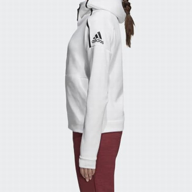 Женские куртка adidas Z.N.E. (белый) — фото 3