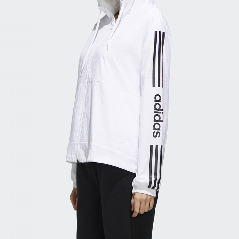 Женская куртка adidas neo (белая) — фото 6