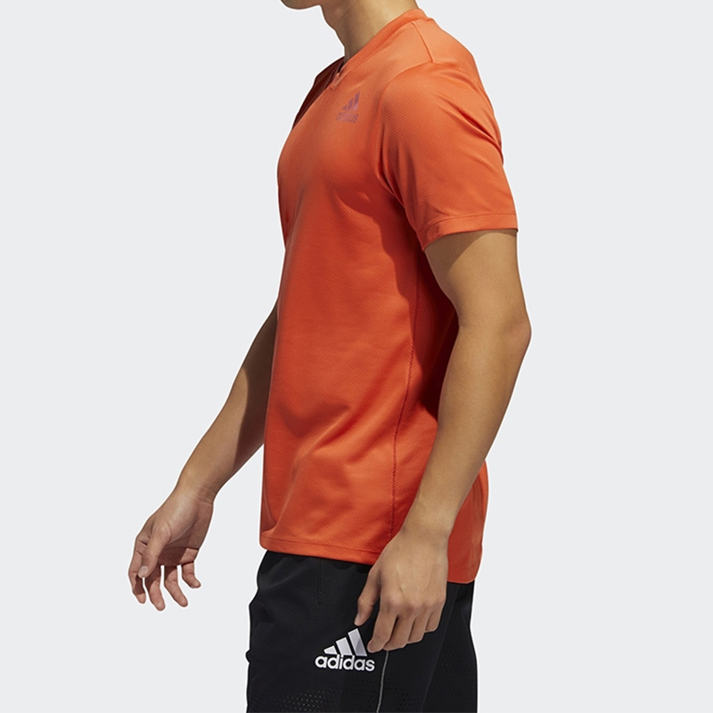 Мужская футболка adidas Training Ice Wind (янтарная) — фото 5