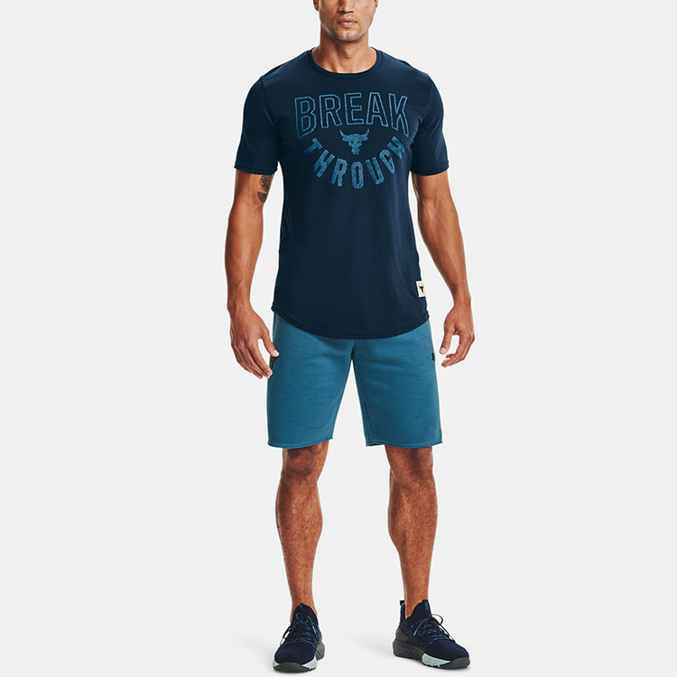 Мужская футболка Under Armour Under Armour T (морской синий) — фото 3