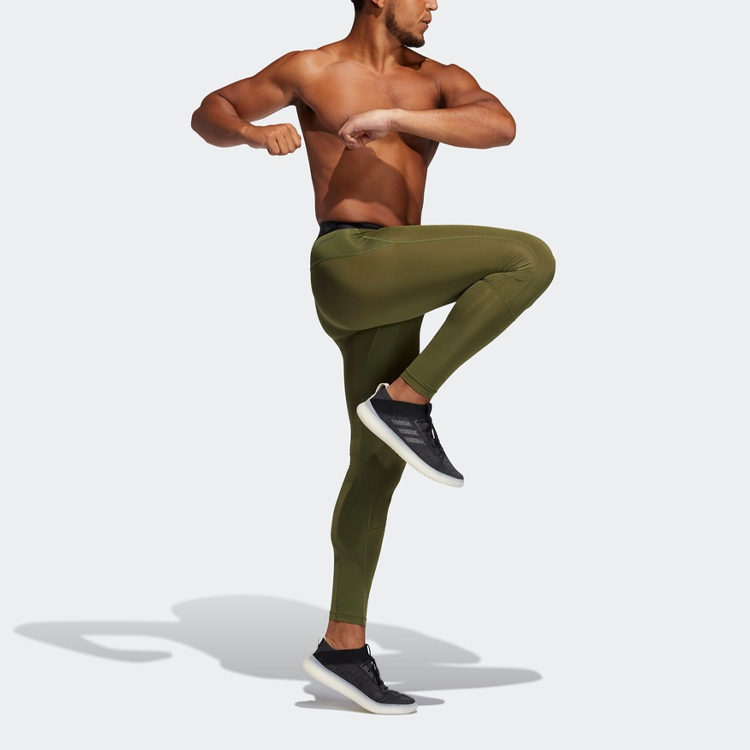 Adidas Sports Pants Men’s Green Moderate