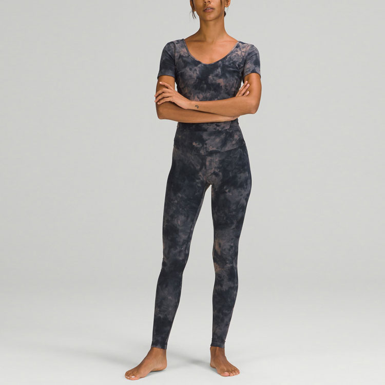 Lululemon Align T Shirt Women’s Dye Lunar Rock Marine Blue