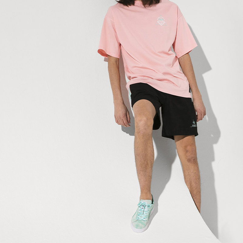 Мужская футболка PUMA T (розовый) — фото 4