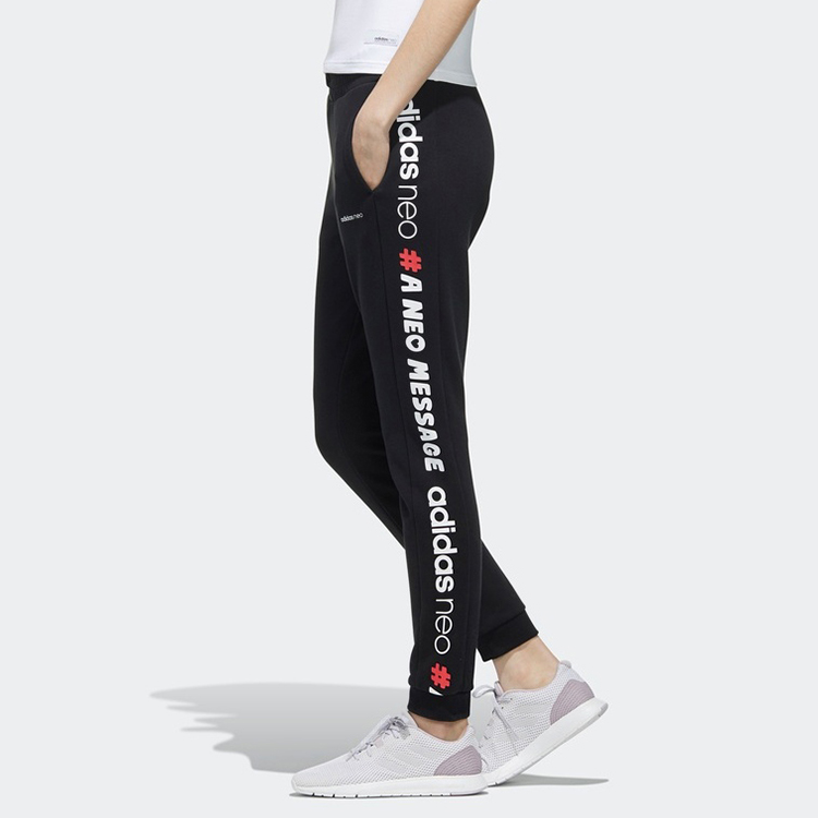 Женские штаны adidas Neo (черные) — фото 5