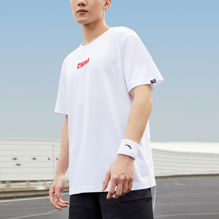 Мужская футболка Anta T-shirt (белая) — фото 5