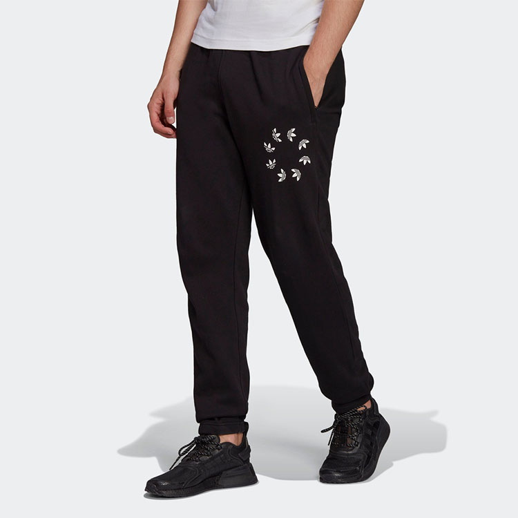 Adidas Originals Sports Pants Men’s Black Moderate
