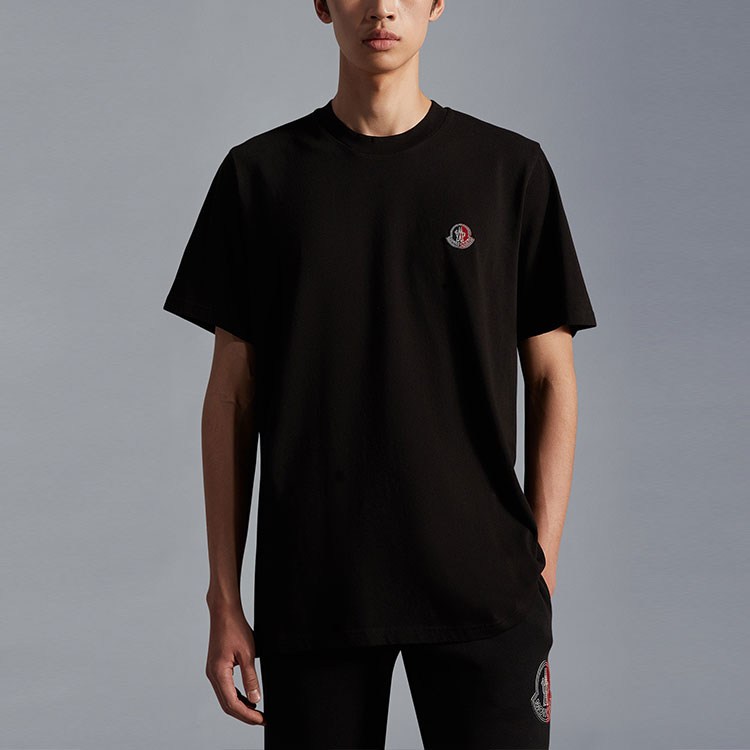 Мужская футболка MONCLER GENIUS FW22 T (черный) — фото 4