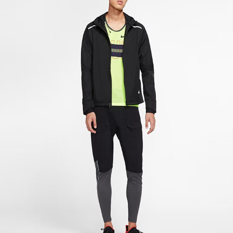 Мужская куртка Nike Shield (черная) — фото 7