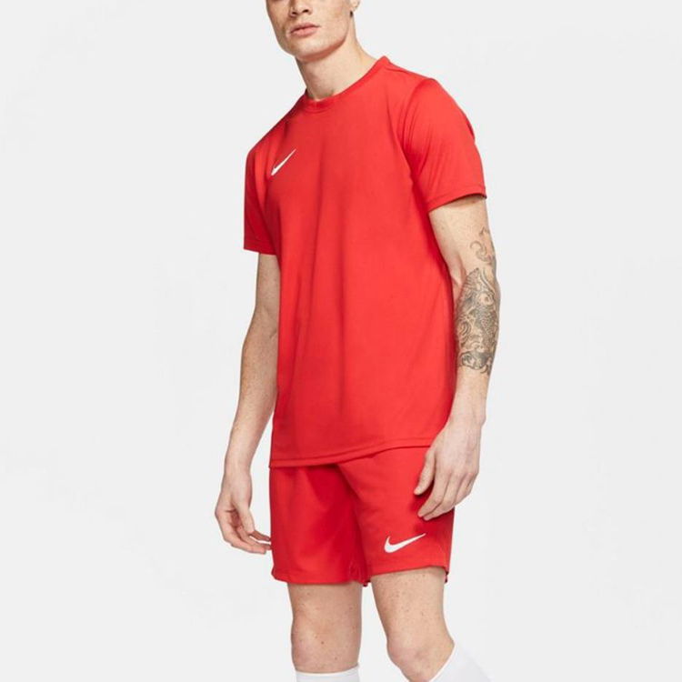 Мужские шорты Nike dri-fit (красные) — фото 5