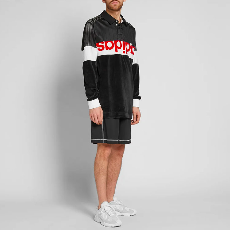 Мужские шорты adidas originals x alexander wang (черные) — фото 3