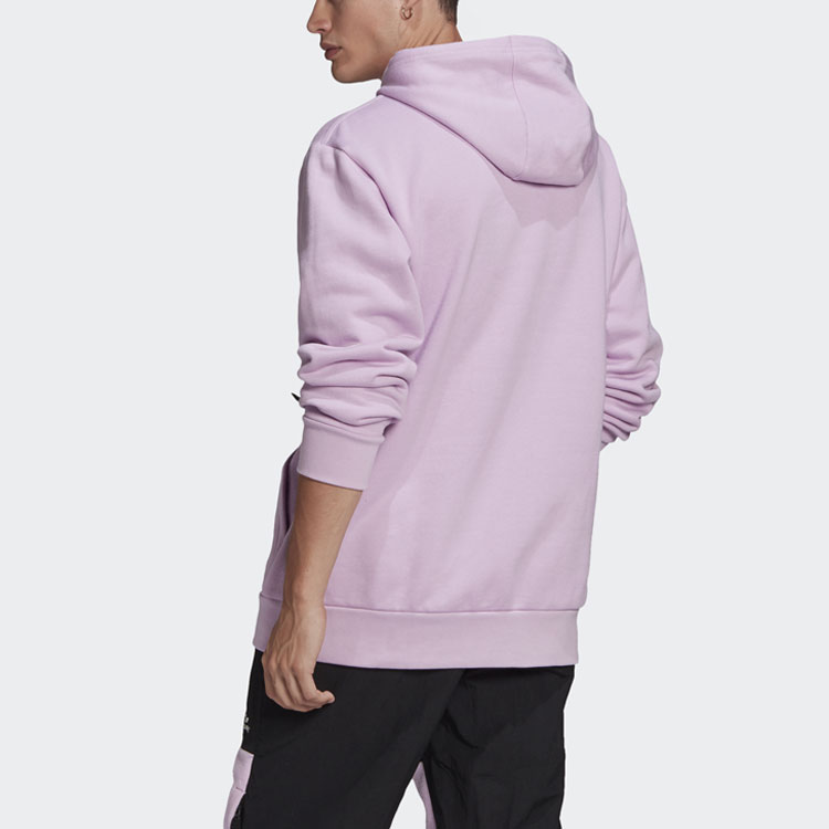 Мужское худи adidas originals (светло-фиолетовое) — фото 2