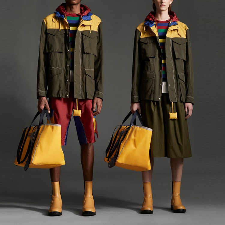 Куртка MONCLER GENIUS x JW Anderson (зеленый) — фото 2