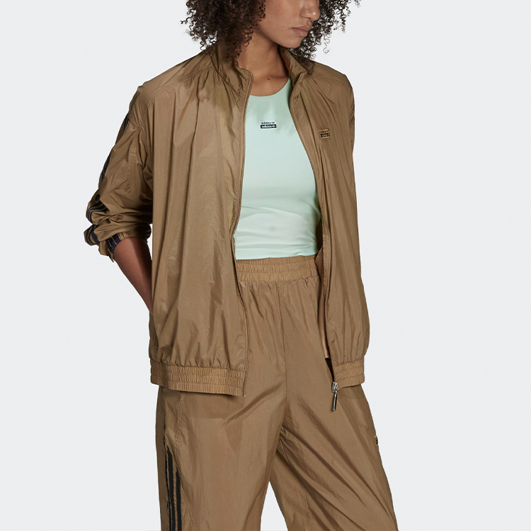 Женская куртка adidas originals R.Y.V. TRACK (желтая) — фото 2
