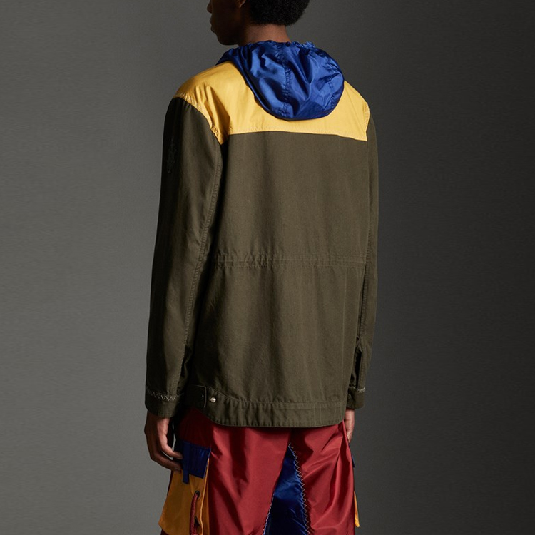Куртка MONCLER GENIUS x JW Anderson (зеленый) — фото 4