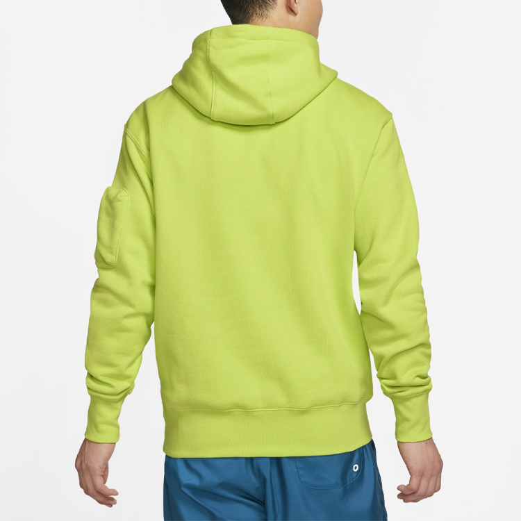 Мужское худи Nike M Nsw Airmoji Ft Hoodie W (зеленое) — фото 6