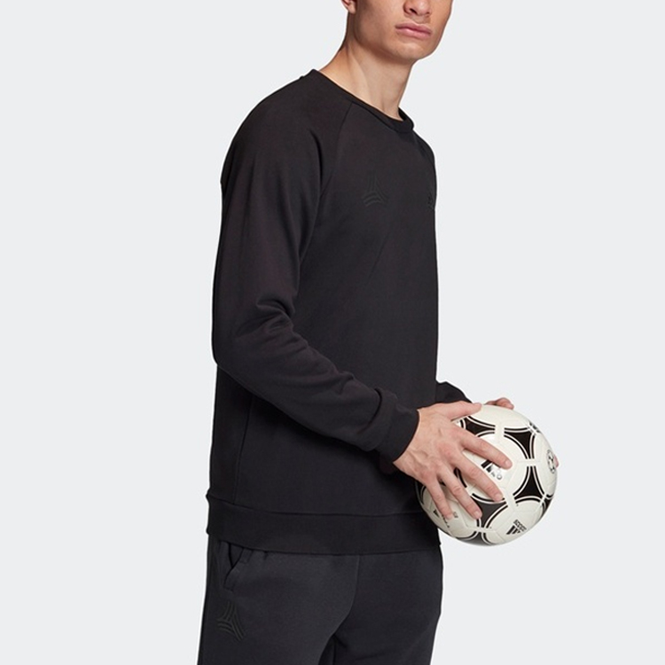 Мужской свитшот adidas TAN H SWT CREW (черный) — фото 6