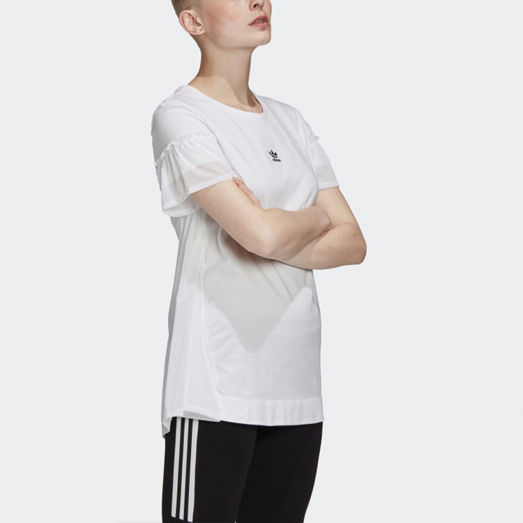 Женская футболка adidas originals (белый) — фото 6