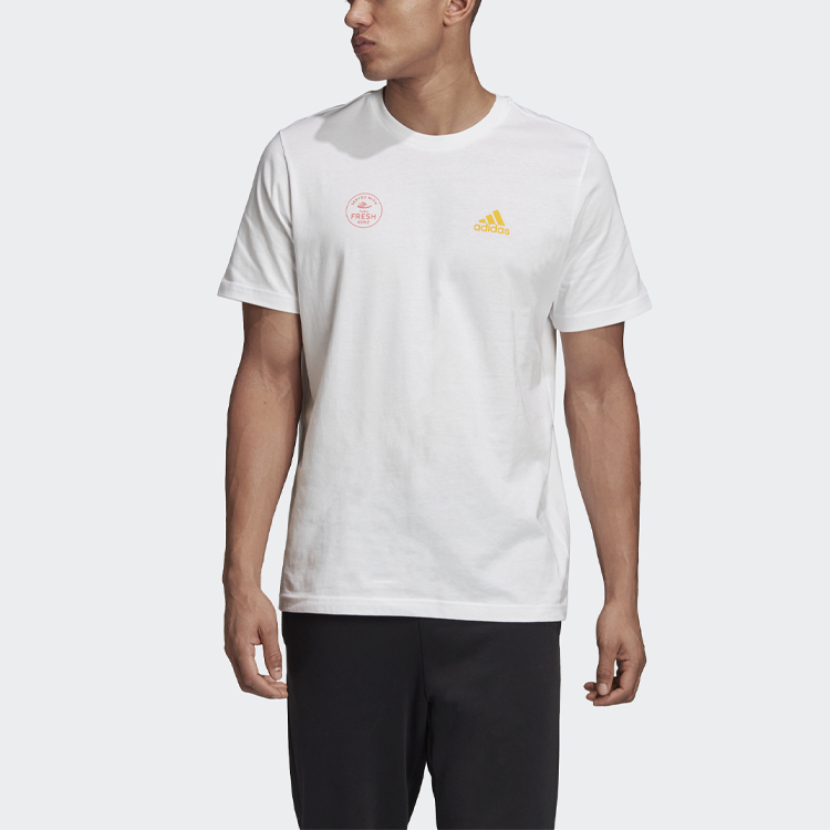 Мужская футболка adidas Snack Photo Tee (белая) — фото 3
