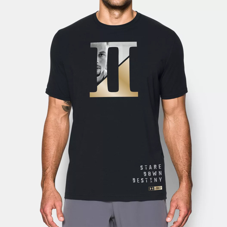 Мужская футболка Under Armour Sportstyle (черная) — фото 3