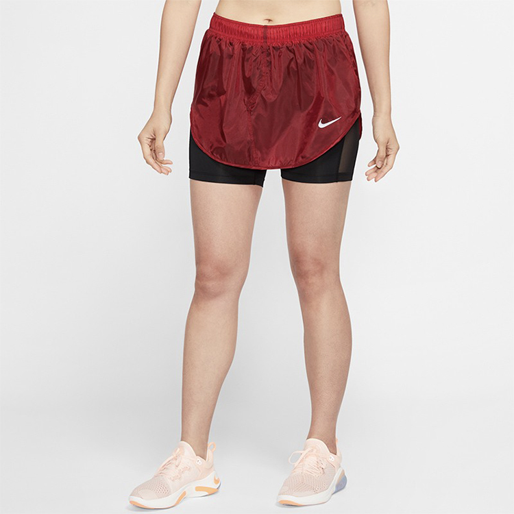 Женские шорты Nike Tempo Logo (красная) — фото 3
