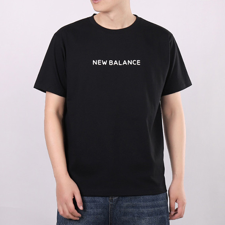 Футболка New Balance New Balance x noritake logo T (черная) — фото 4