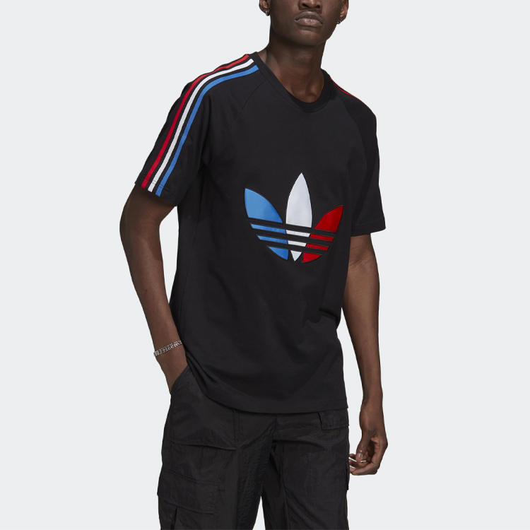 Мужская футболка adidas Originals (черная) — фото 4
