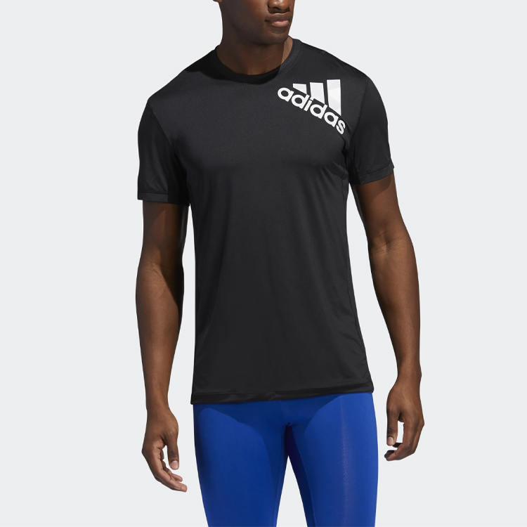 Мужская футболка adidas Ask 2 Ftd Bos T Logo (черная) — фото 4