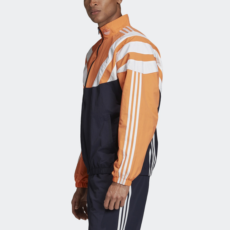 Мужская куртка adidas originals Retro Balanta 96 (оранжевая) — фото 6