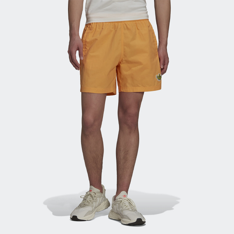 Мужские шорты adidas originals Fruit Shorts (оранжево-желтые) — фото 3