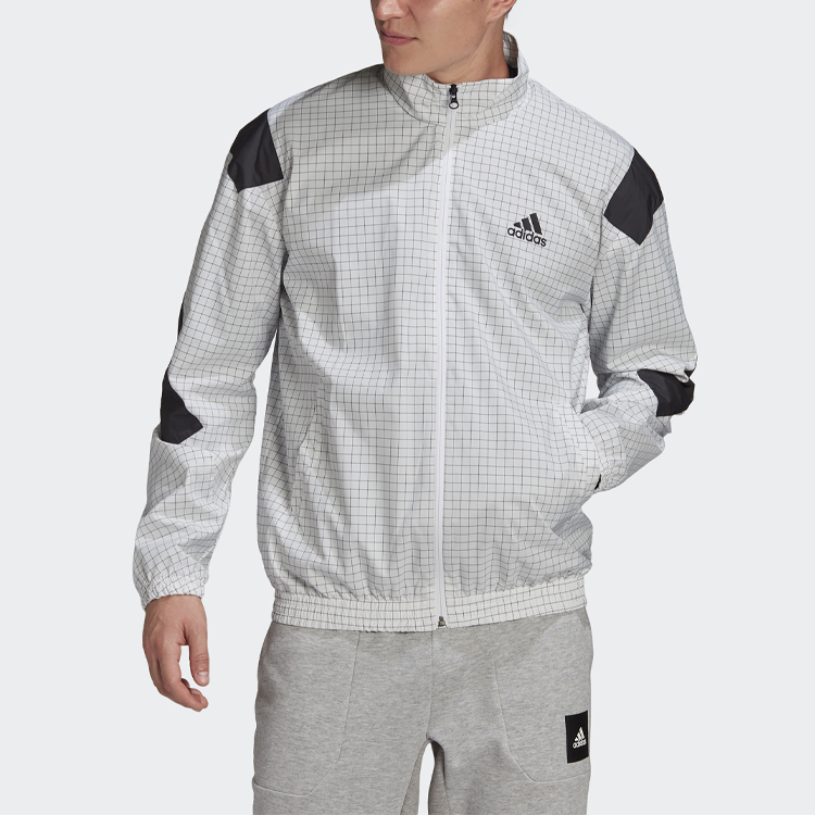 Мужская куртка adidas (белая) — фото 2