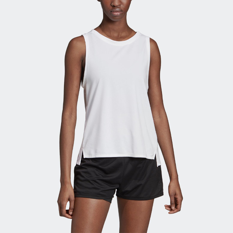 Adidas Sleeveless Sports Shirts Women’s White Other