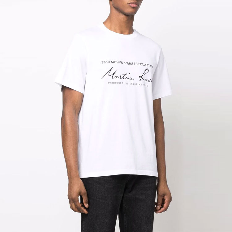 Футболка Martine rose SS22 T (белая) — Белый — фото 5
