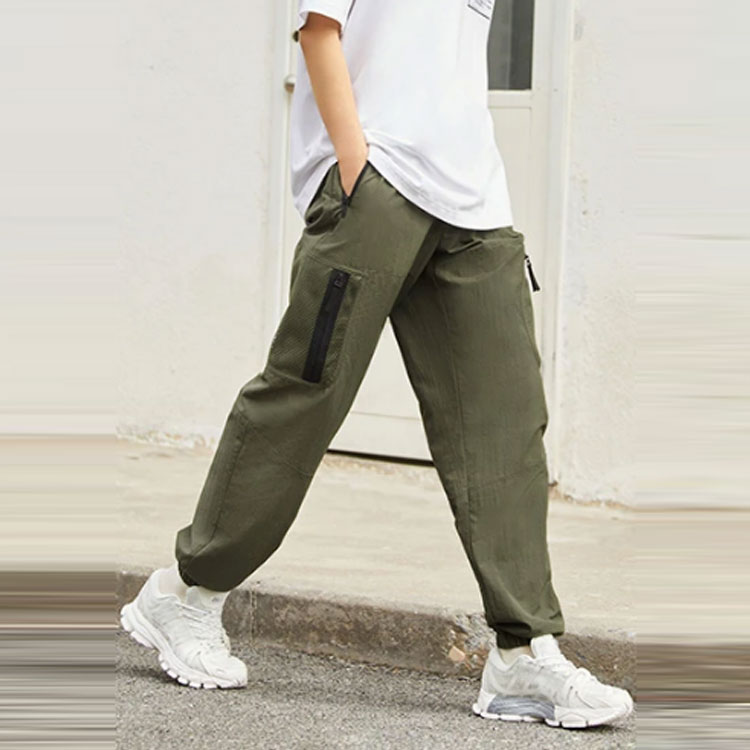 Li Ning CF Knitted Sweatpants Unisex Army Green