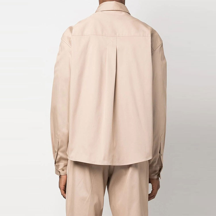 Мужская рубашка Acne Studios (однотонная) — фото 3